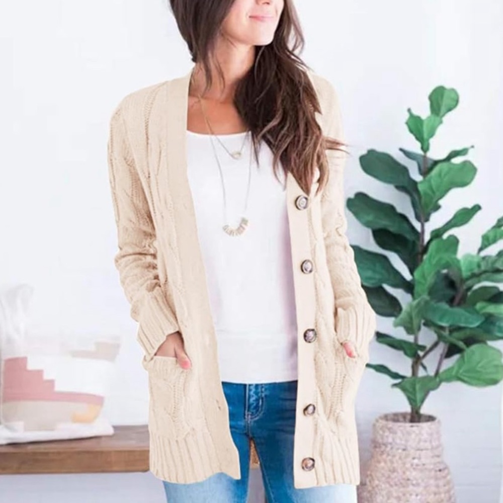Cable Knit Cardigan